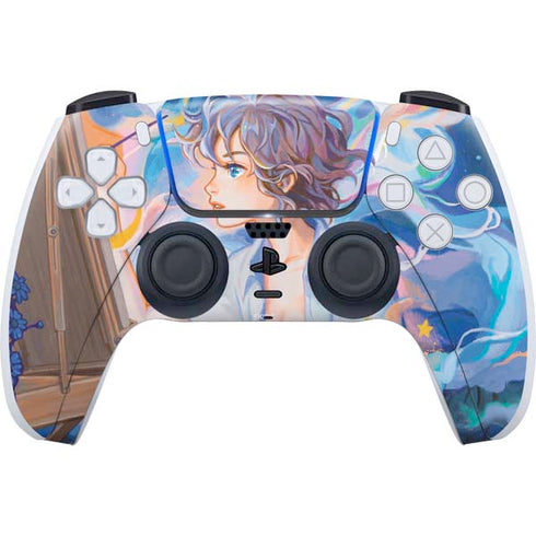 Rainbow Anime Artist Painter by Ivy Dolamore PS5 Controller Skin